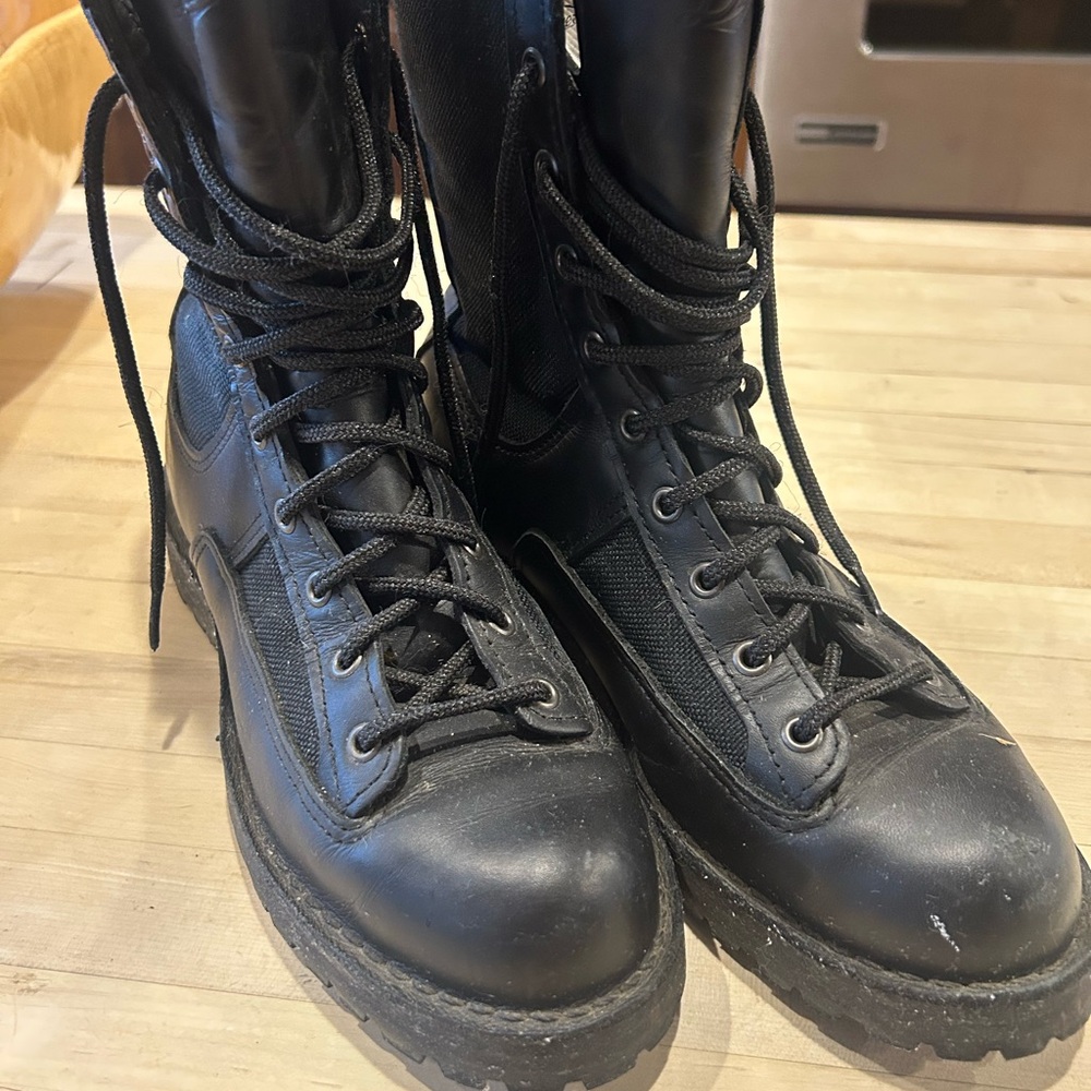 Danner Men's Black Lace-Up Boots